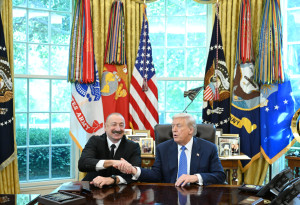 ABŞ Prezidenti Donald Tramp Prezident İlham Əliyevə təşəkkür edib